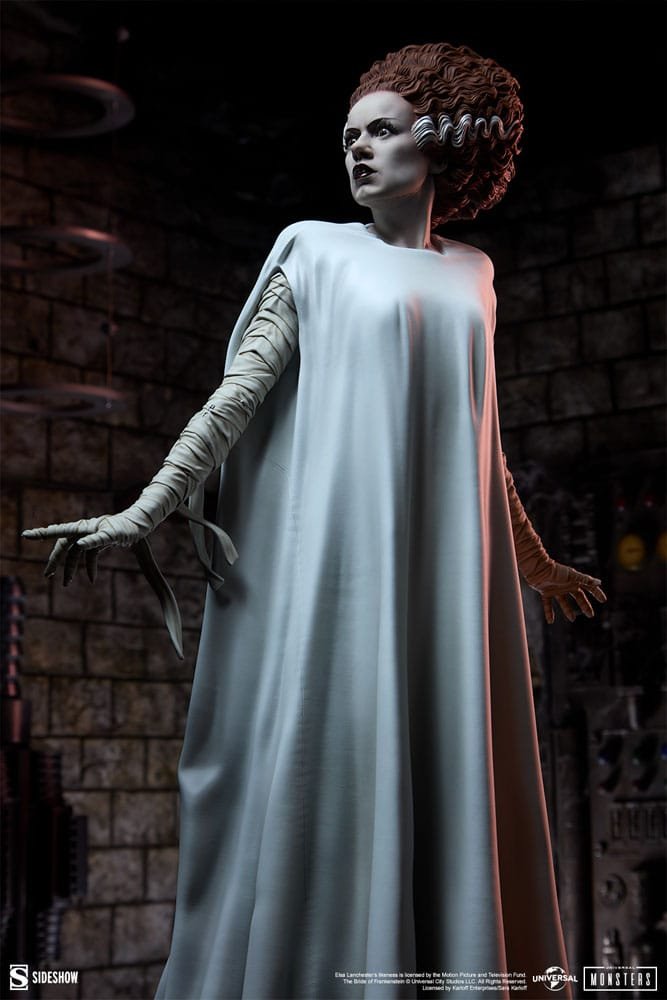 THE BRIDE OF FRANKENSTEIN - FRANKENSTEIN - PREMIUM FORMAT - 55CM - SIDESHOW COLLECTIBLES - Imagen 2