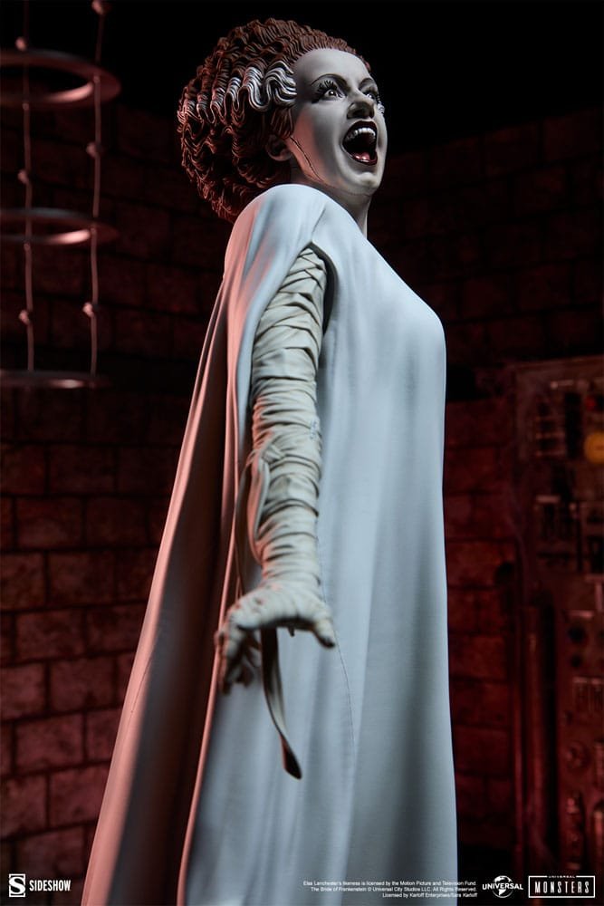THE BRIDE OF FRANKENSTEIN - FRANKENSTEIN - PREMIUM FORMAT - 55CM - SIDESHOW COLLECTIBLES - Imagen 5