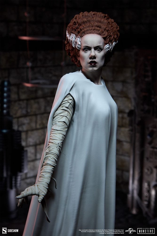 THE BRIDE OF FRANKENSTEIN - FRANKENSTEIN - PREMIUM FORMAT - 55CM - SIDESHOW COLLECTIBLES - Imagen 6