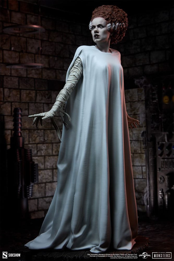 THE BRIDE OF FRANKENSTEIN - FRANKENSTEIN - PREMIUM FORMAT - 55CM - SIDESHOW COLLECTIBLES - Imagen 7
