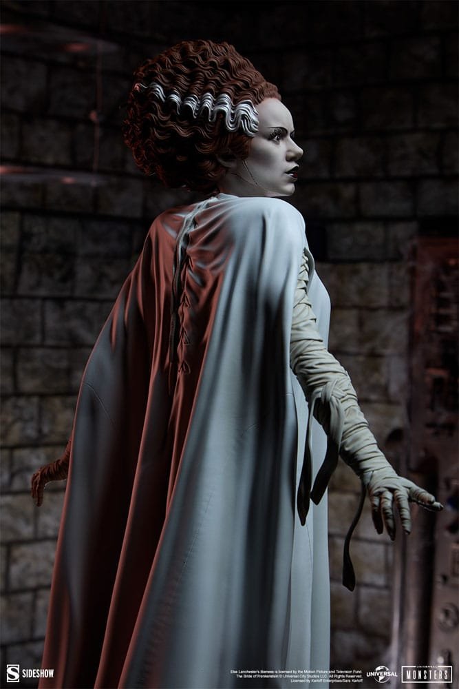 THE BRIDE OF FRANKENSTEIN - FRANKENSTEIN - PREMIUM FORMAT - 55CM - SIDESHOW COLLECTIBLES - Imagen 8