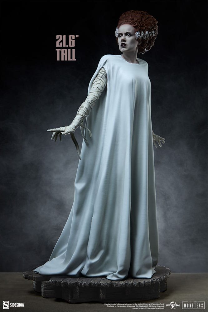THE BRIDE OF FRANKENSTEIN - FRANKENSTEIN - PREMIUM FORMAT - 55CM - SIDESHOW COLLECTIBLES - Imagen 9