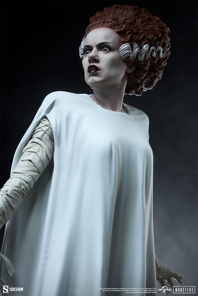 THE BRIDE OF FRANKENSTEIN - FRANKENSTEIN - PREMIUM FORMAT - 55CM - SIDESHOW COLLECTIBLES - Imagen 11