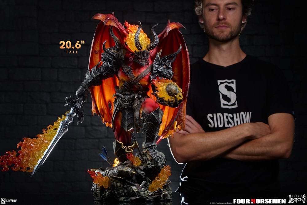ARETHYR: WAR - MYTHIC LEGIONS - STATUE - 48CM - SIDESHOW COLLECTIBLES - Imagen 2