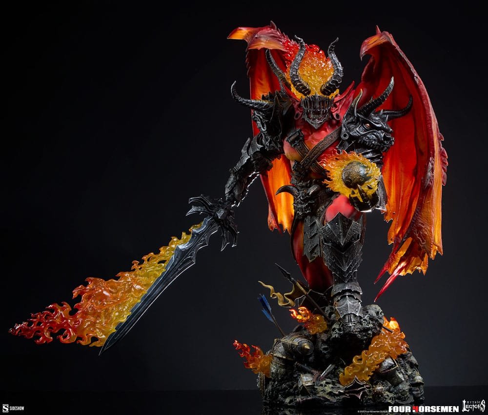 ARETHYR: WAR - MYTHIC LEGIONS - STATUE - 48CM - SIDESHOW COLLECTIBLES - Imagen 3