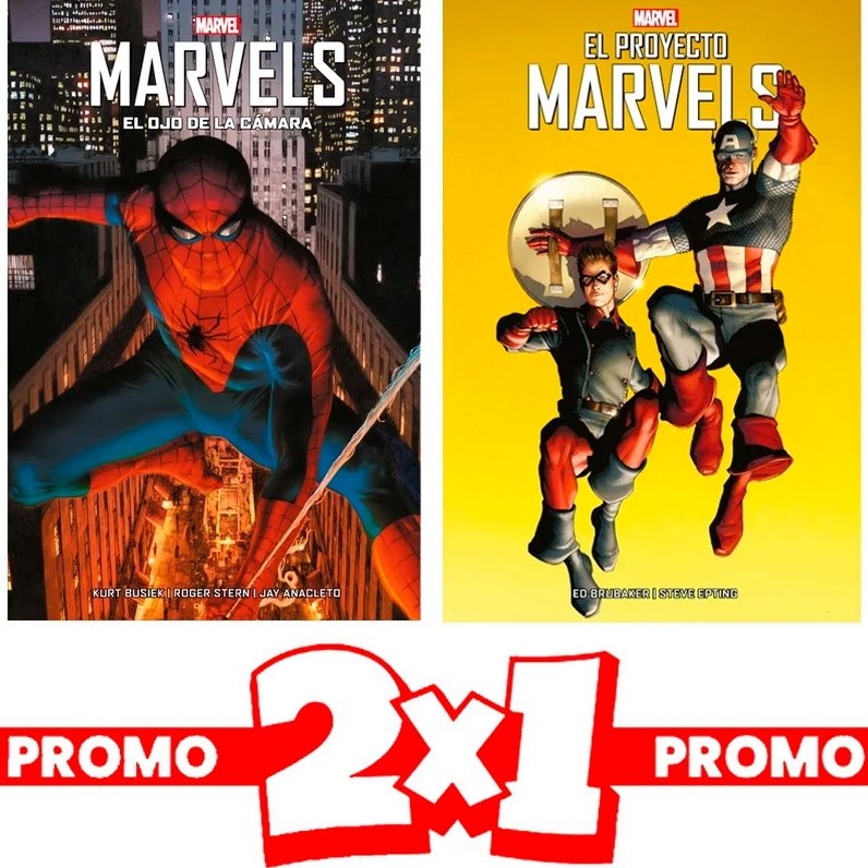 PACK 2x1 MARVELS PROGRAM