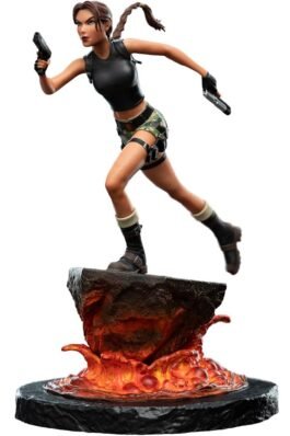 LARA CROFT: THE SANCTUARY OF FLAME – TOMB RAIDER – MINIATURE STATUE – WETA WORKSHOP