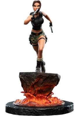 LARA CROFT: THE SANCTUARY OF FLAME – TOMB RAIDER – MINIATURE STATUE – WETA WORKSHOP