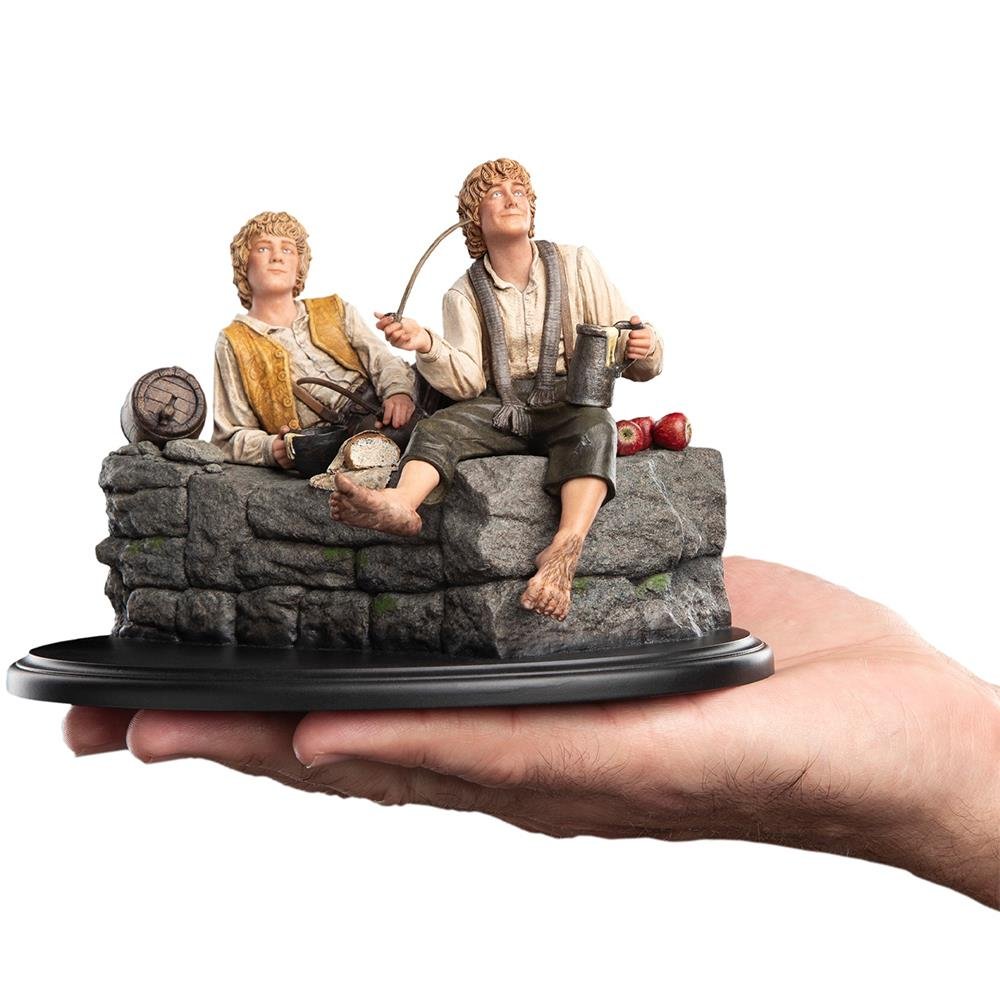 MERRY AND PIPPIN - THE LORD OF THE RINGS - MINIATURE STATUE - WETA WORKSHOP - Imagen 10