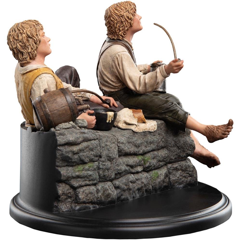MERRY AND PIPPIN - THE LORD OF THE RINGS - MINIATURE STATUE - WETA WORKSHOP - Imagen 3
