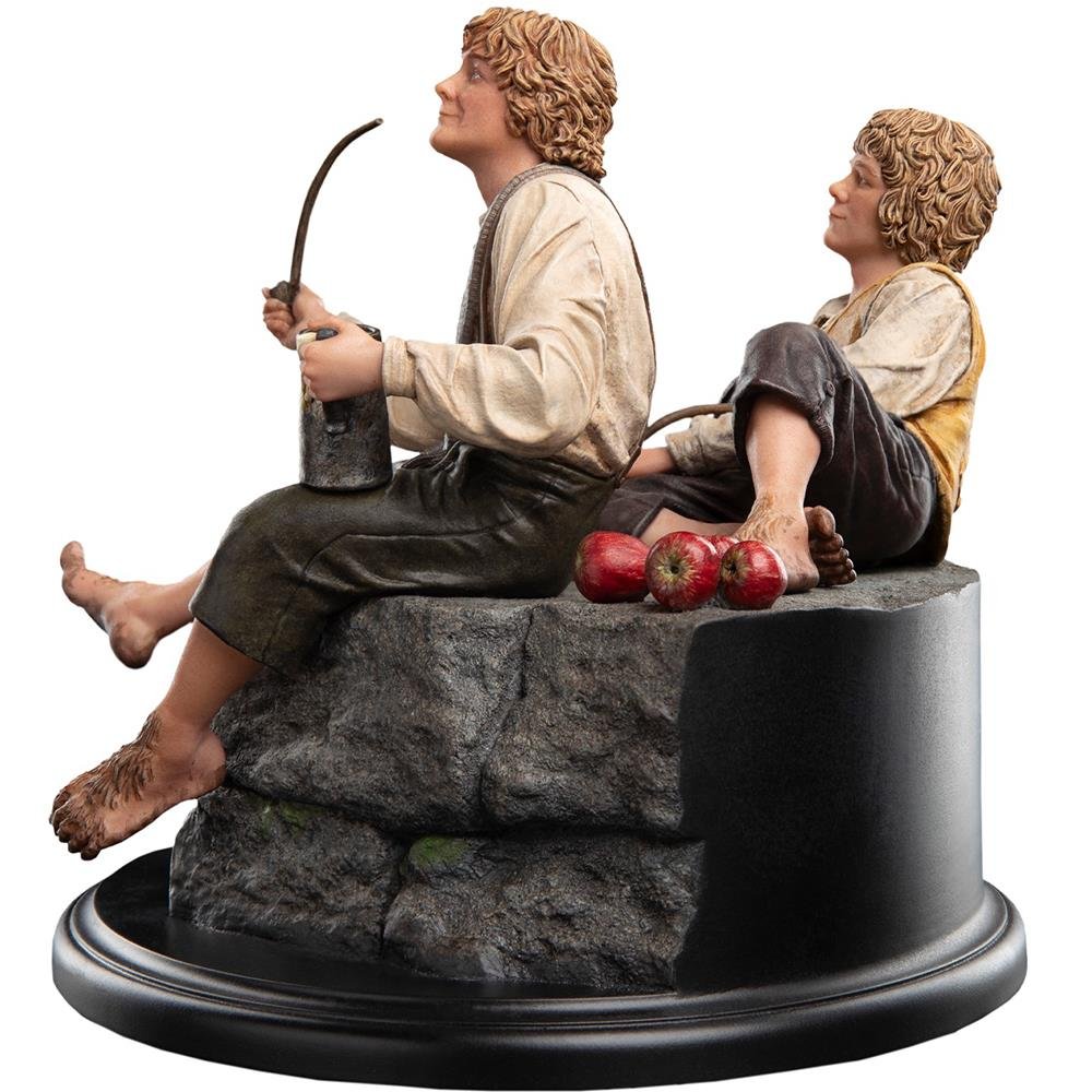 MERRY AND PIPPIN - THE LORD OF THE RINGS - MINIATURE STATUE - WETA WORKSHOP - Imagen 5