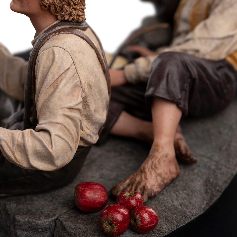 MERRY AND PIPPIN - THE LORD OF THE RINGS - MINIATURE STATUE - WETA WORKSHOP - Imagen 9
