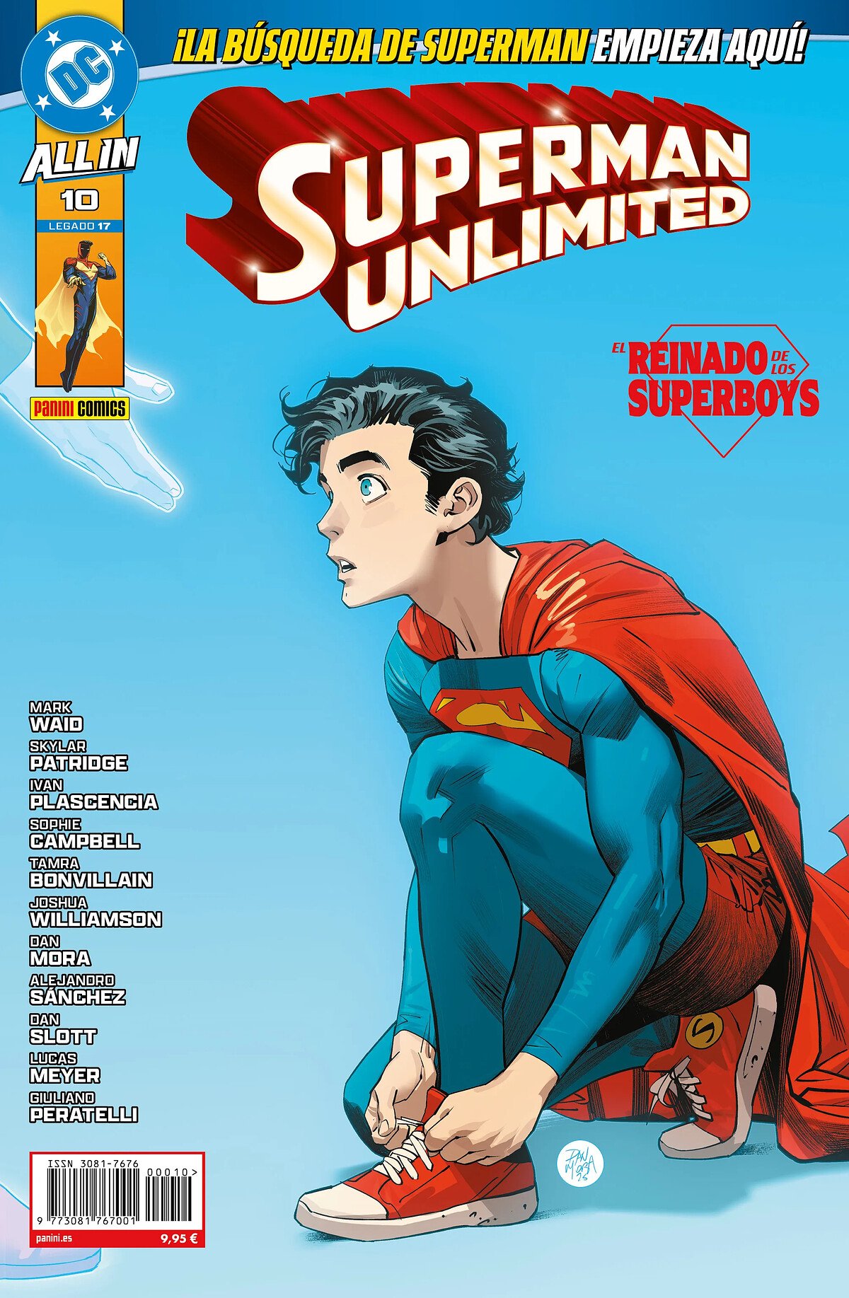 SUPERMAN UNLIMITED 10 (17) EL REINADO DE LOS SUPERBOYS 01