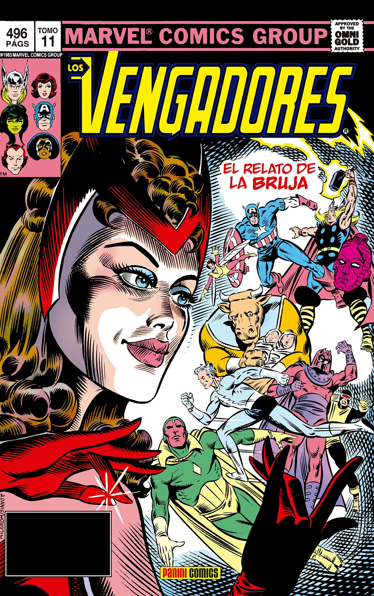 LOS VENGADORES 11 EL RELATO DE LA BRUJA (MARVEL GOLD)