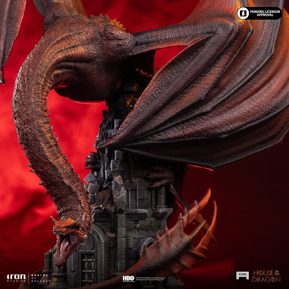 CARAXES - HOUSE OF THE DRAGON - ICONS - IRON STUDIOS - Imagen 5