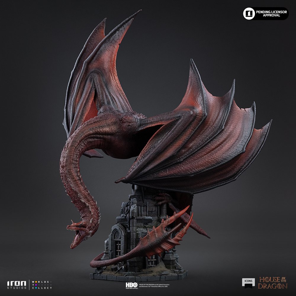 CARAXES - HOUSE OF THE DRAGON - ICONS - IRON STUDIOS - Imagen 6