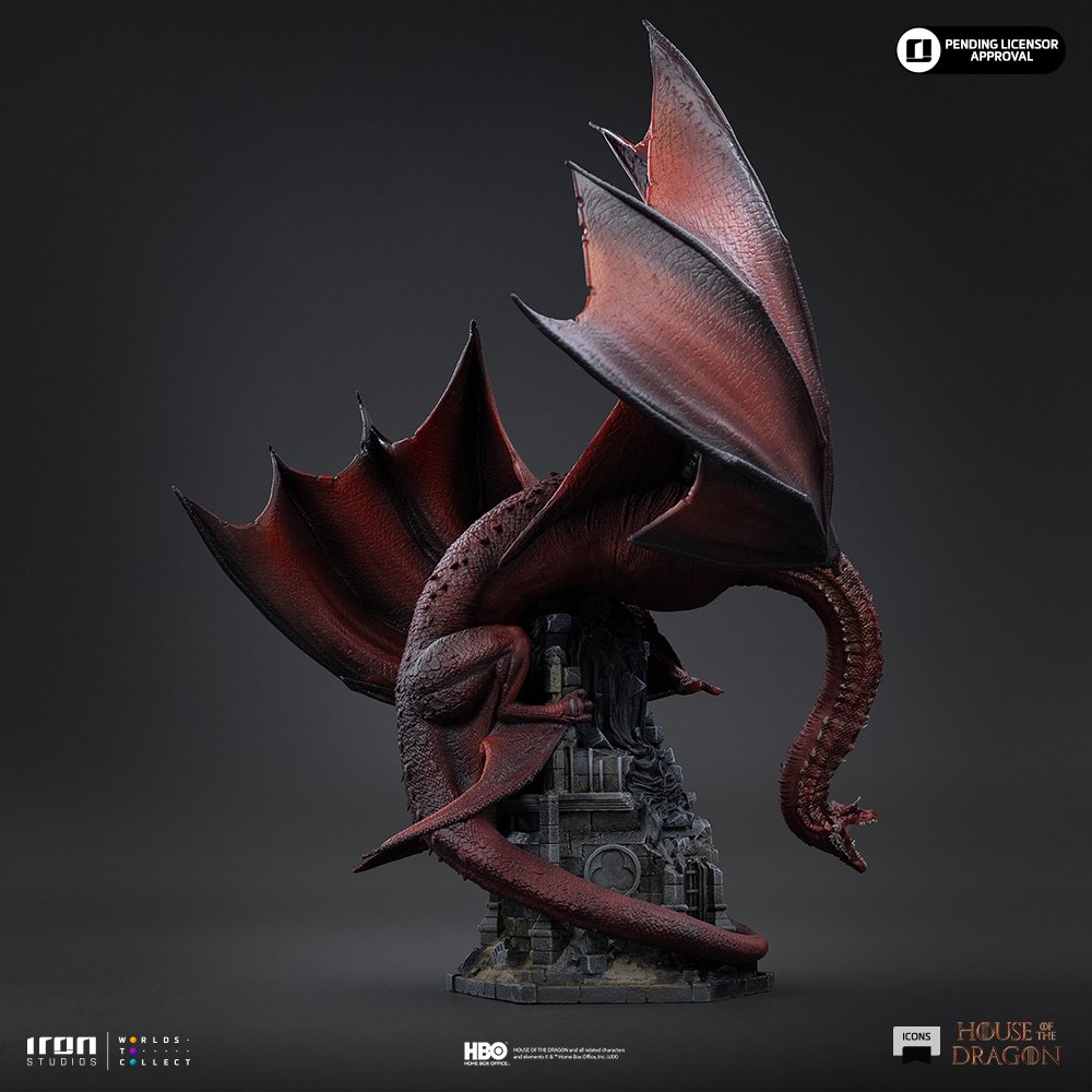 CARAXES - HOUSE OF THE DRAGON - ICONS - IRON STUDIOS - Imagen 12