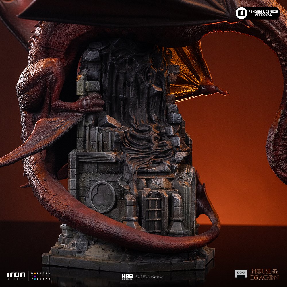 CARAXES - HOUSE OF THE DRAGON - ICONS - IRON STUDIOS - Imagen 13