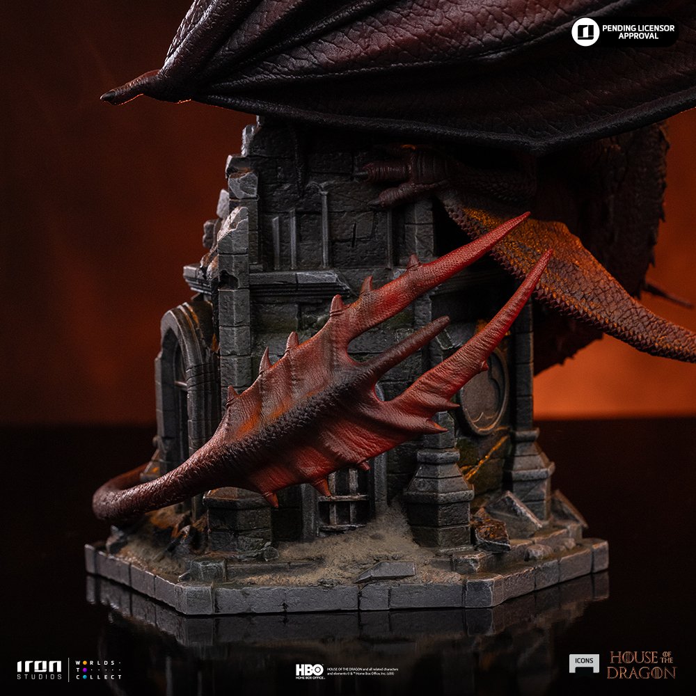 CARAXES - HOUSE OF THE DRAGON - ICONS - IRON STUDIOS - Imagen 14