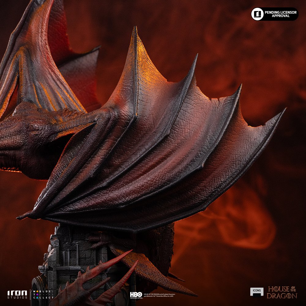 CARAXES - HOUSE OF THE DRAGON - ICONS - IRON STUDIOS - Imagen 15