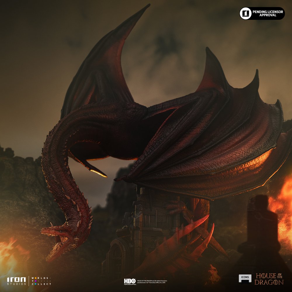 CARAXES - HOUSE OF THE DRAGON - ICONS - IRON STUDIOS - Imagen 16