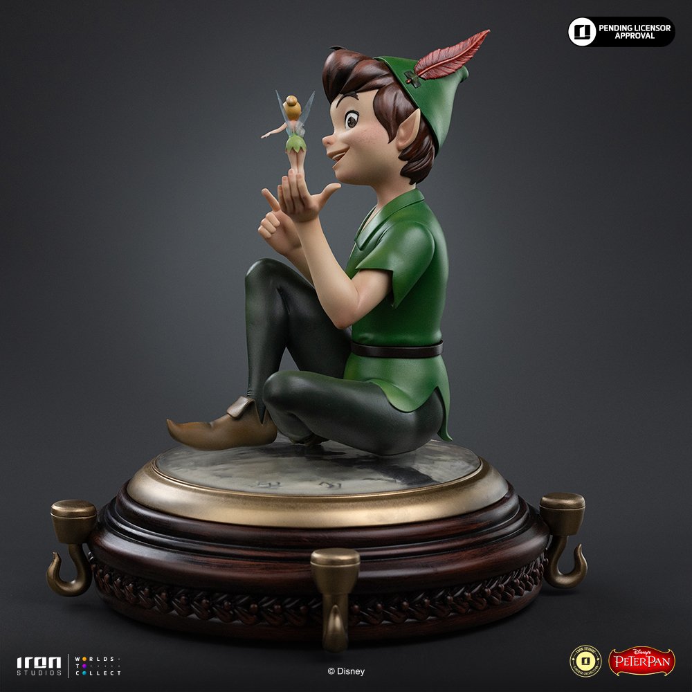 PETER PAN & TINKERBELL - DISNEY VINTAGE - ART SCALE 1/10 - IRON STUDIOS - Imagen 8