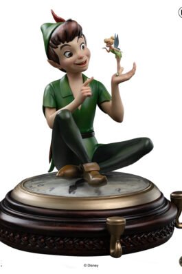 PETER PAN & TINKERBELL – DISNEY VINTAGE – ART SCALE 1/10 – IRON STUDIOS