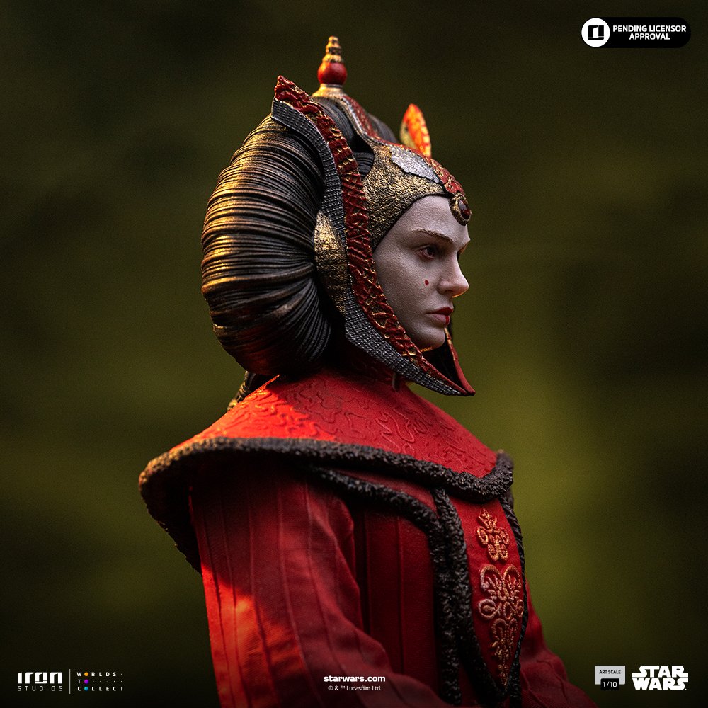 QUEEN AMIDALA - STAR WARS - ART SCALE 1/10 - IRON STUDIOS - Imagen 9