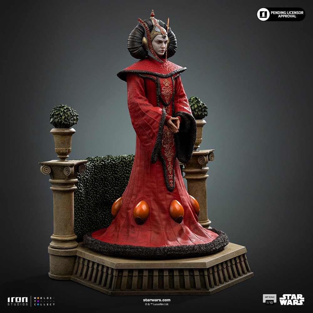 QUEEN AMIDALA - STAR WARS - ART SCALE 1/10 - IRON STUDIOS - Imagen 12