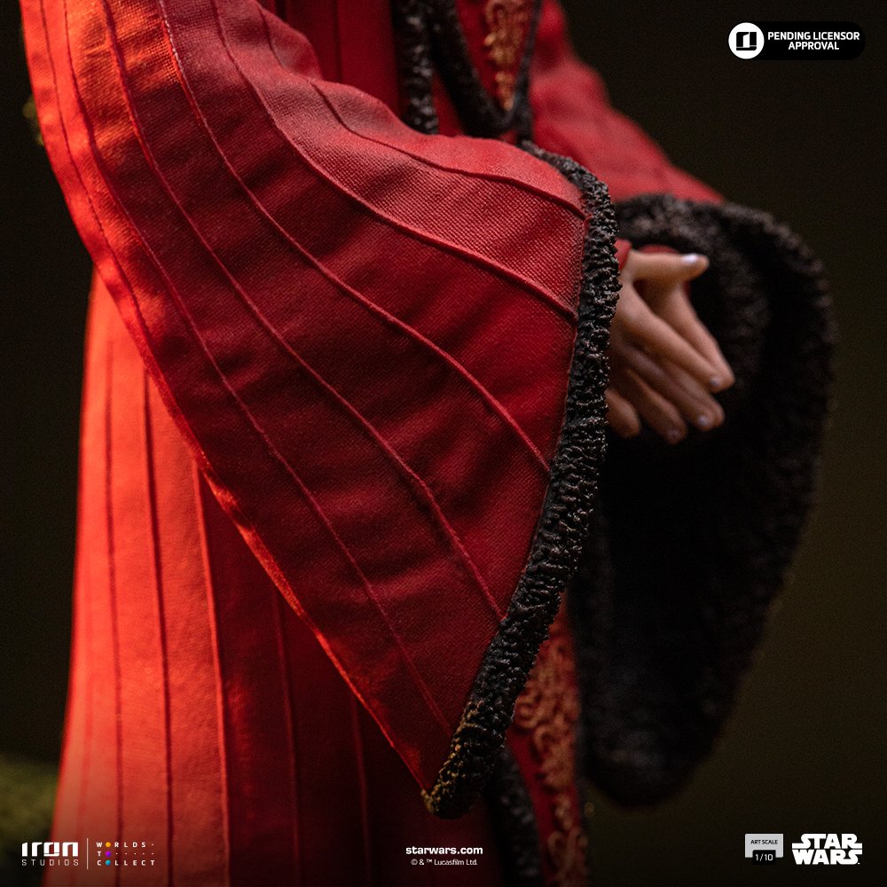 QUEEN AMIDALA - STAR WARS - ART SCALE 1/10 - IRON STUDIOS - Imagen 14