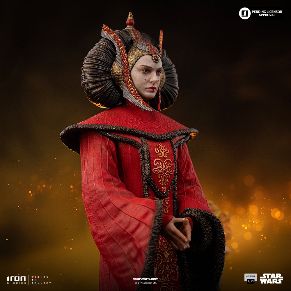 QUEEN AMIDALA - STAR WARS - ART SCALE 1/10 - IRON STUDIOS - Imagen 15