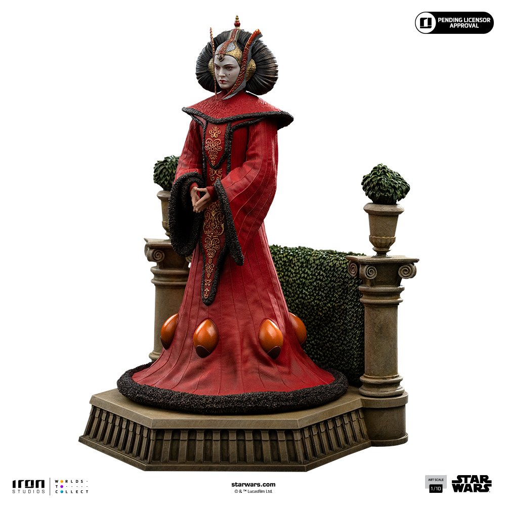 QUEEN AMIDALA - STAR WARS - ART SCALE 1/10 - IRON STUDIOS - Imagen 2
