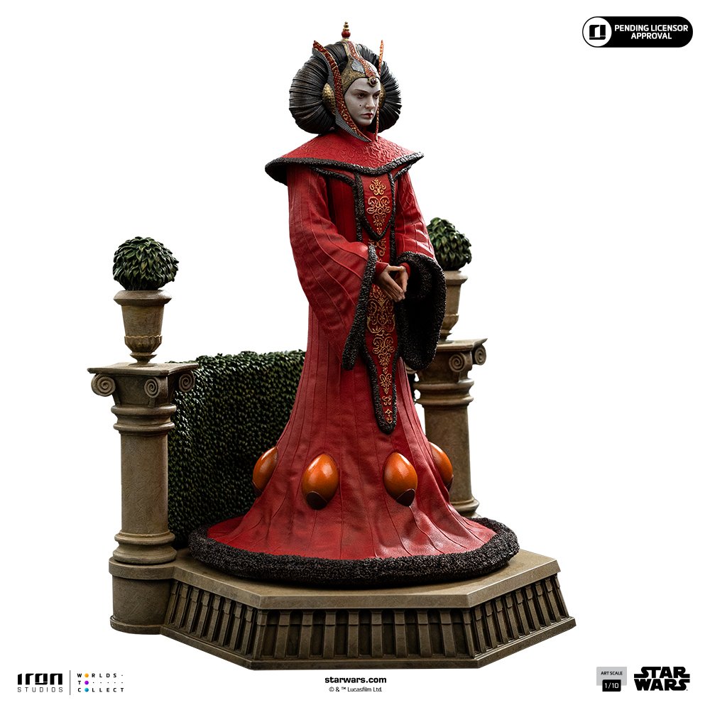 QUEEN AMIDALA - STAR WARS - ART SCALE 1/10 - IRON STUDIOS - Imagen 4