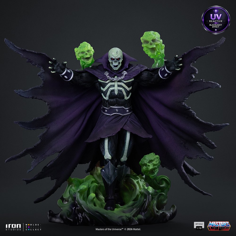 SCAREGLOW - MASTERS OF THE UNIVERSE - ART SCALE 1/10 - IRON STUDIOS - Imagen 7