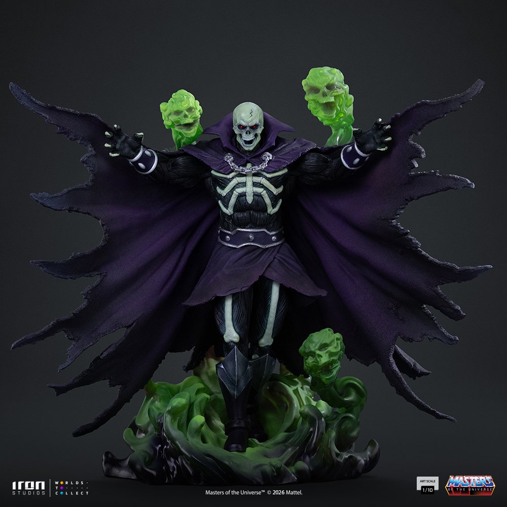 SCAREGLOW - MASTERS OF THE UNIVERSE - ART SCALE 1/10 - IRON STUDIOS - Imagen 8