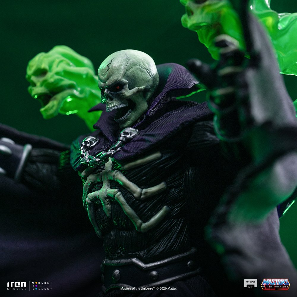 SCAREGLOW - MASTERS OF THE UNIVERSE - ART SCALE 1/10 - IRON STUDIOS - Imagen 11