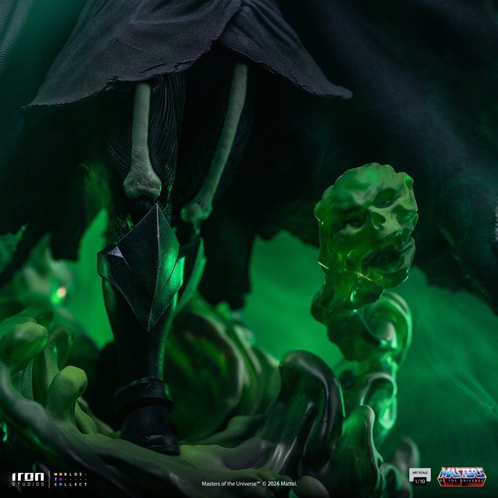 SCAREGLOW - MASTERS OF THE UNIVERSE - ART SCALE 1/10 - IRON STUDIOS - Imagen 16
