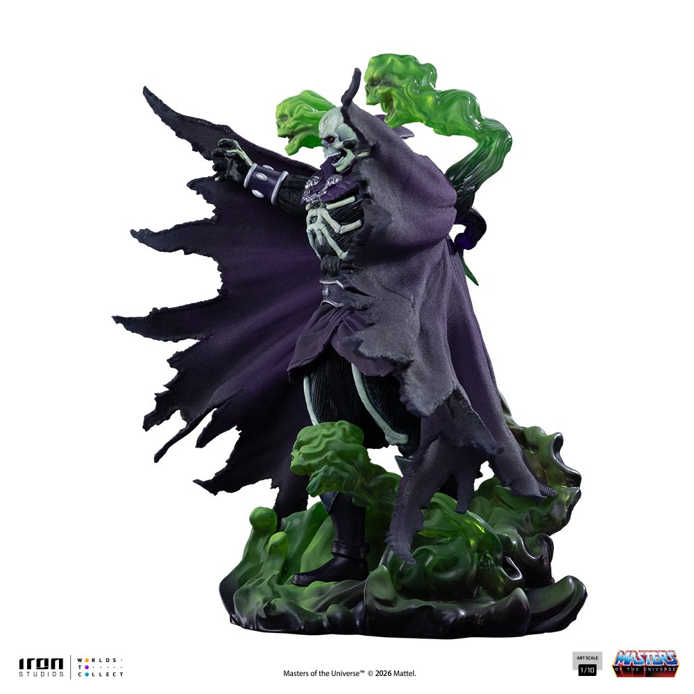 SCAREGLOW - MASTERS OF THE UNIVERSE - ART SCALE 1/10 - IRON STUDIOS - Imagen 2