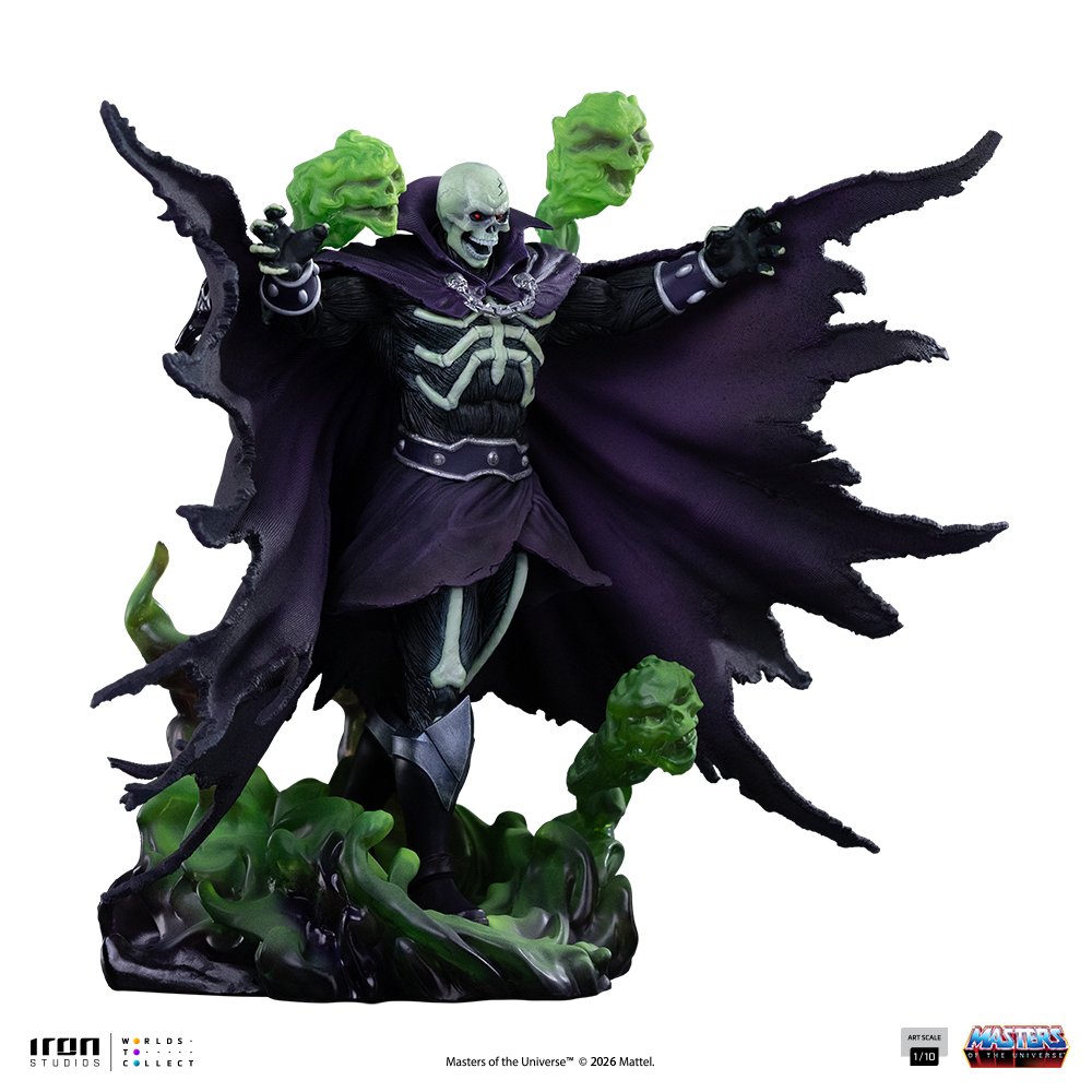 SCAREGLOW - MASTERS OF THE UNIVERSE - ART SCALE 1/10 - IRON STUDIOS - Imagen 4
