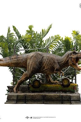 T-REX BREAKOUT SET A – JURASSIC PARK – ICONS – IRON STUDIOS