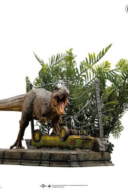 T-REX BREAKOUT SET A – JURASSIC PARK – ICONS – IRON STUDIOS