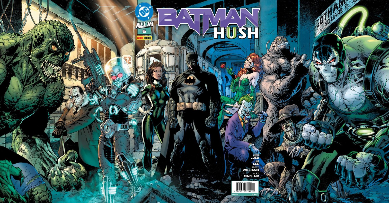 ALL IN BATMAN: HUSH II 06 (6) (PORTADA TRIPLE JIM LEE)