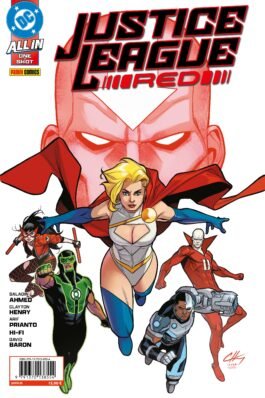 ALL IN JUSTICE LEAGUE RED (DC ONE-SHOT)