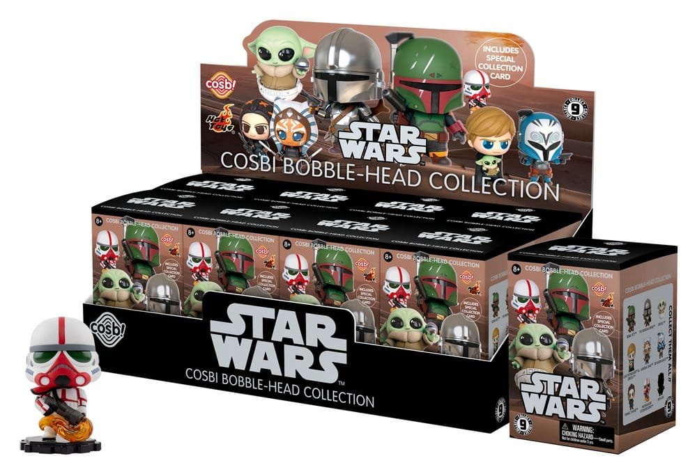 FIGURAS MINI COSBI SERIES 1 CAJAS SORPRESA EXPOSITOR (8) - STAR WARS - HOT TOYS - Imagen 8