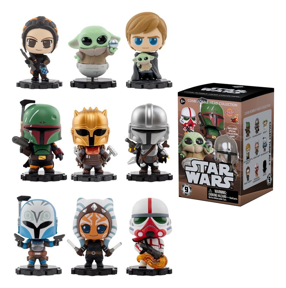 FIGURAS MINI COSBI SERIES 1 CAJAS SORPRESA EXPOSITOR (8) - STAR WARS - HOT TOYS - Imagen 10