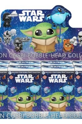 FIGURAS MINI COSBI BALLOON CAJAS SORPRESA EXPOSITOR (8) – STAR WARS – HOT TOYS