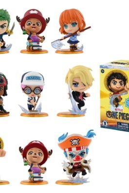 FIGURAS MINI COSBI CAJAS SORPRESA EXPOSITOR (8) – ONE PIECE – HOT TOYS