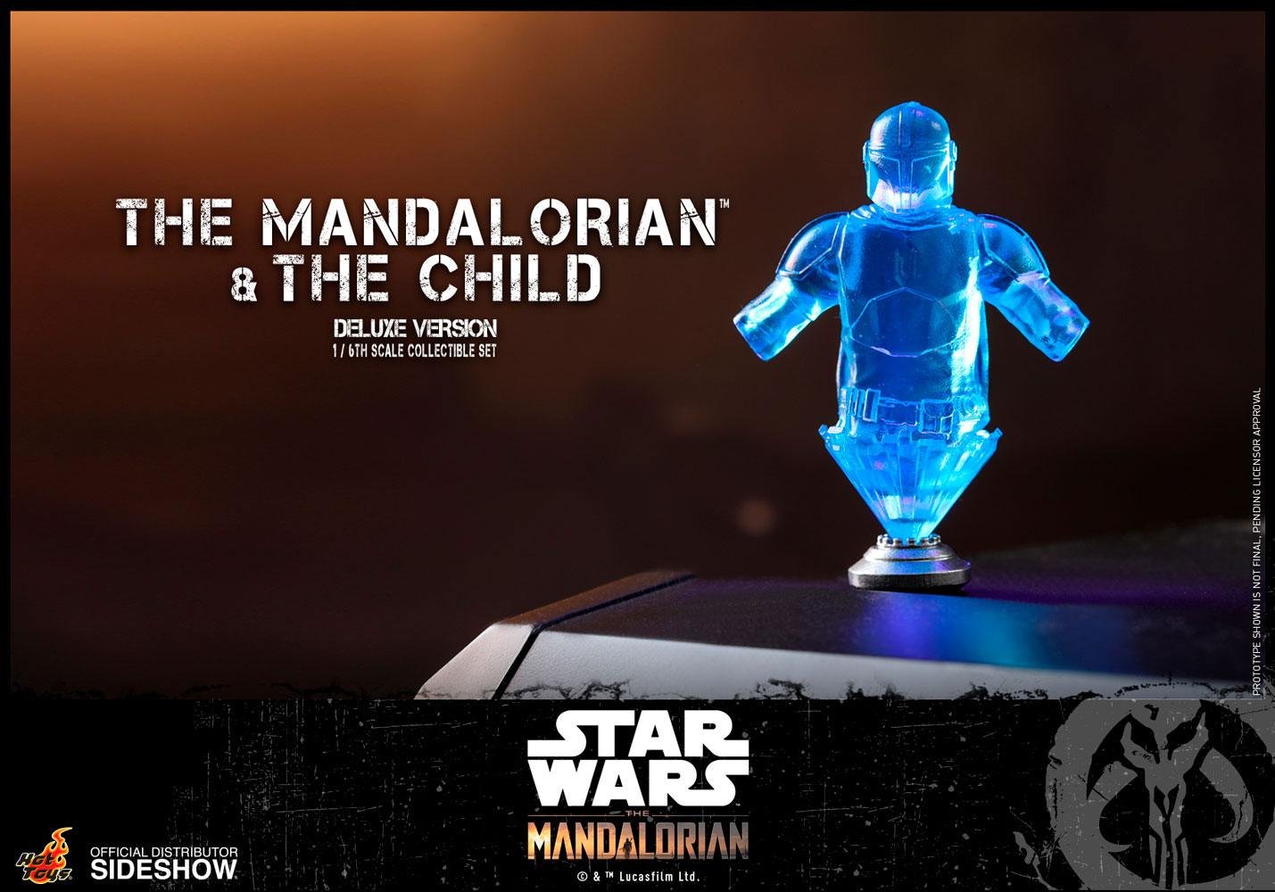 THE MANDALORIAN & THE CHILD DELUXE (PACK DE 2 FIGURAS) - STAR WARS THE MANDALORIAN - 1/6 30 CM - HOT TOYS - Imagen 20