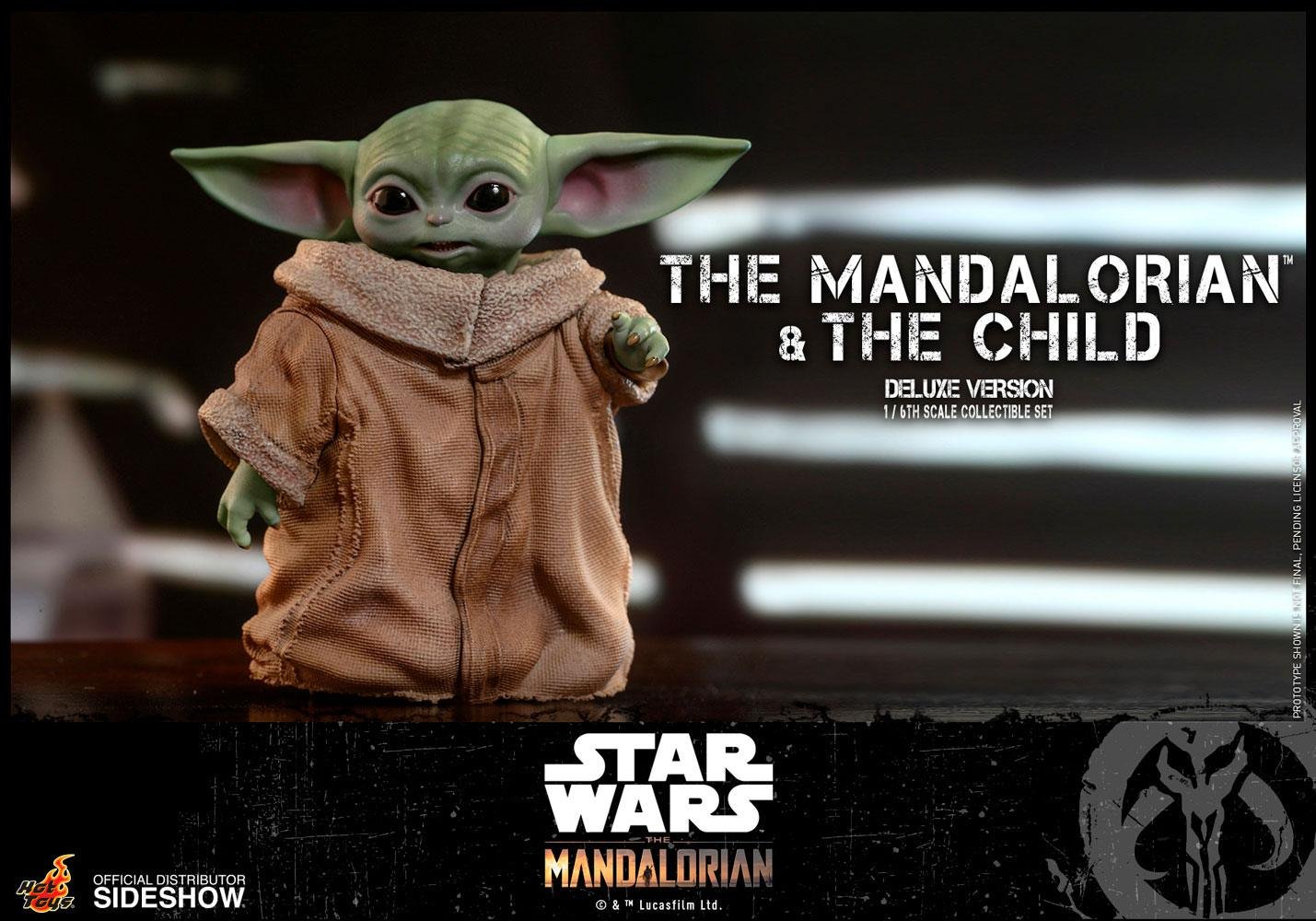 THE MANDALORIAN & THE CHILD DELUXE (PACK DE 2 FIGURAS) - STAR WARS THE MANDALORIAN - 1/6 30 CM - HOT TOYS - Imagen 24