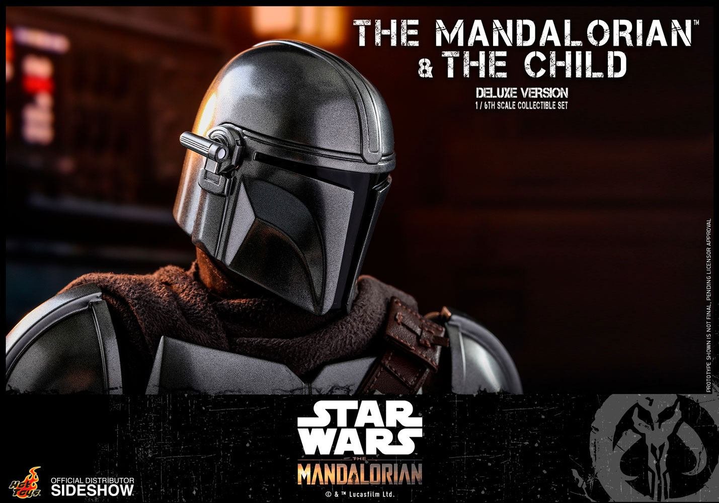 THE MANDALORIAN & THE CHILD DELUXE (PACK DE 2 FIGURAS) - STAR WARS THE MANDALORIAN - 1/6 30 CM - HOT TOYS - Imagen 25
